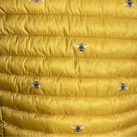 Joules Jackets & Coats Joules Snug Gilet Puffer Vest Golden Yellow